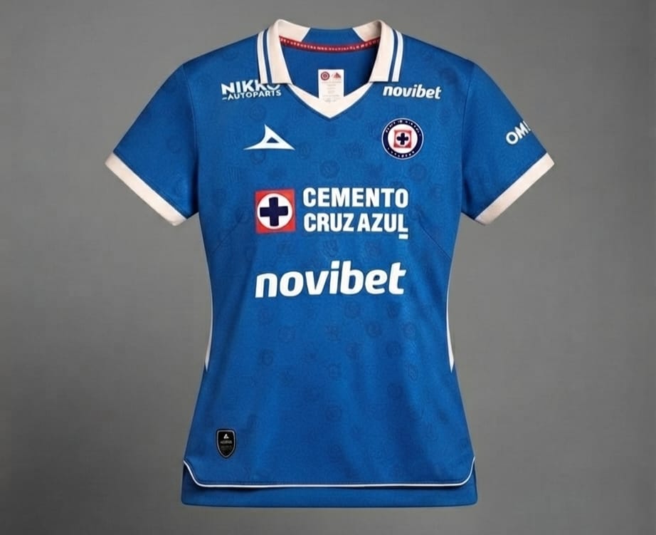 JERSEY LOCAL 26-27 AZUL REY CRUZ AZUL